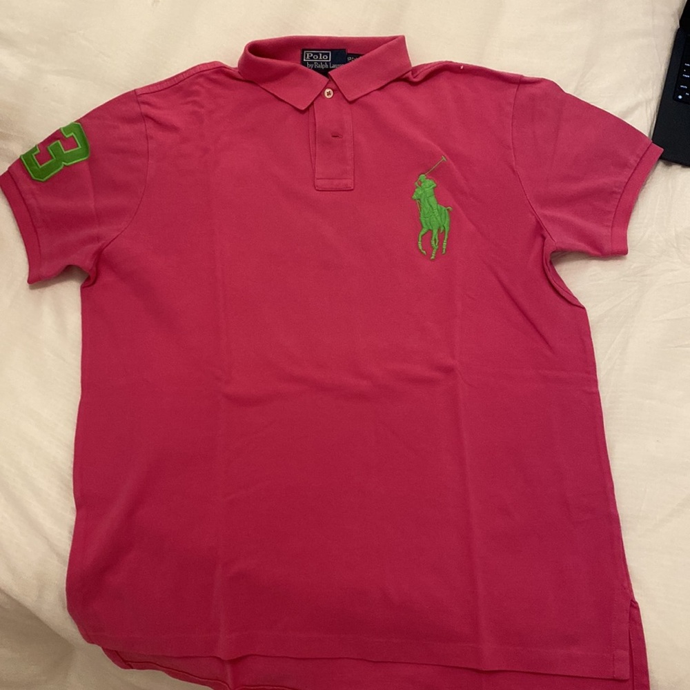 Pink polo - Picture 3 of 3
